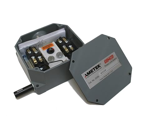 Ametek Gemco 2006-402-L-357-A Type K 2 Circuit Rotary Limit Switch