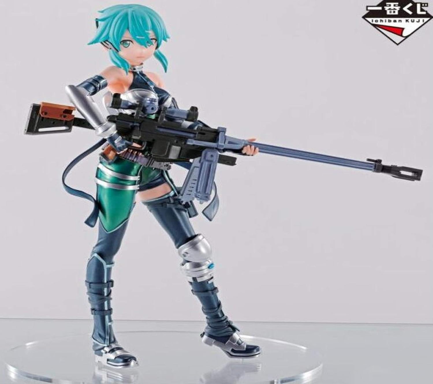MizzZee Original BP Asada Shino Figure KUJI Sword Art Online Statue Fatal Bullet Figurine Toy Model Sinon Overseas Version 18cm