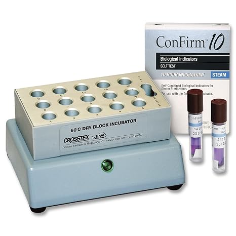 Crosstex NDB601 in-Office Dry Block Incubator, Grey
