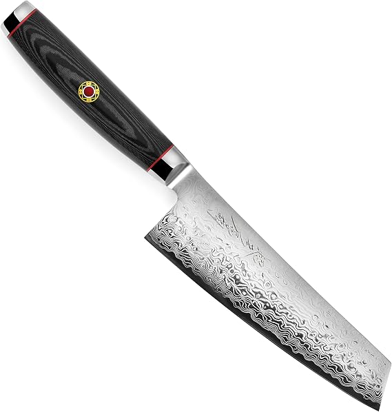 Enso SG2 Prep Knife - Made in Japan - 101 Layer Stainless Damascus Utility Knife, 5.5"