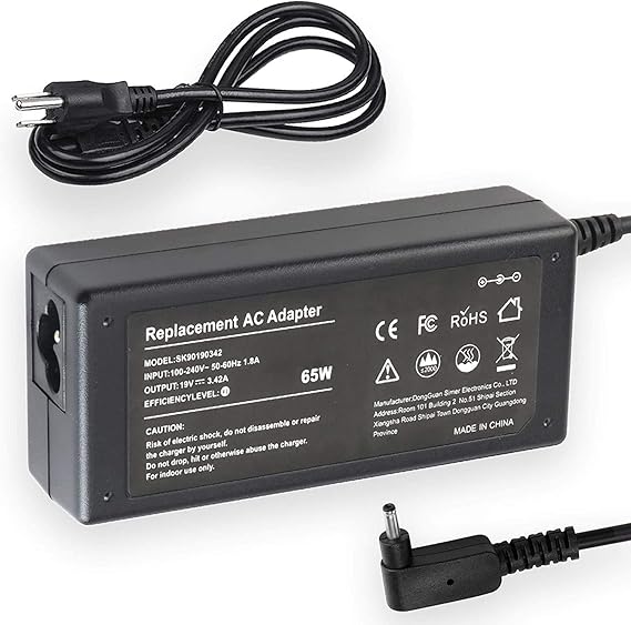 AC Adapter Charger for LG gram 17Z990-R.AAS9U1, 17Z990-RAAC9U1, 17Z990-RAAS9U1