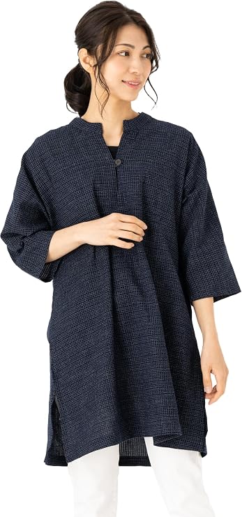 WATANOSATO Chichimi Woven Tunic Made in Japan Asian Size