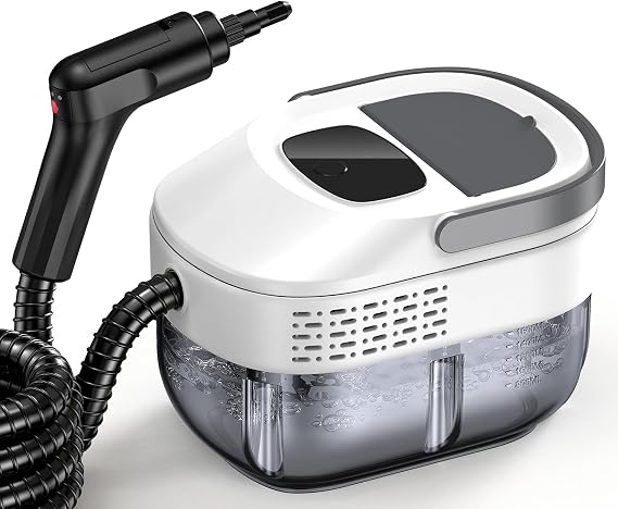 HighCapacity Steam Cleaner for Car & Home 15s HeatUp, 1.6L Water Tank, and MultiAttachment Kit for Deep Cleaning Tiles, Upholstery, and Engine Parts