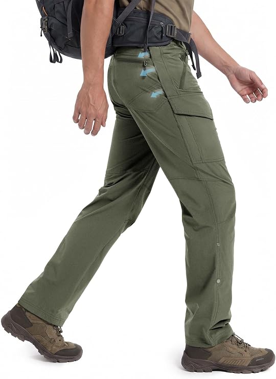 Moosehill Men's Hiking Pants: Lightweight Quick Dry