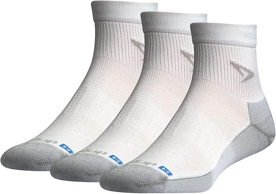 Drymax Running Quarter-Crew 3-Pair Pack