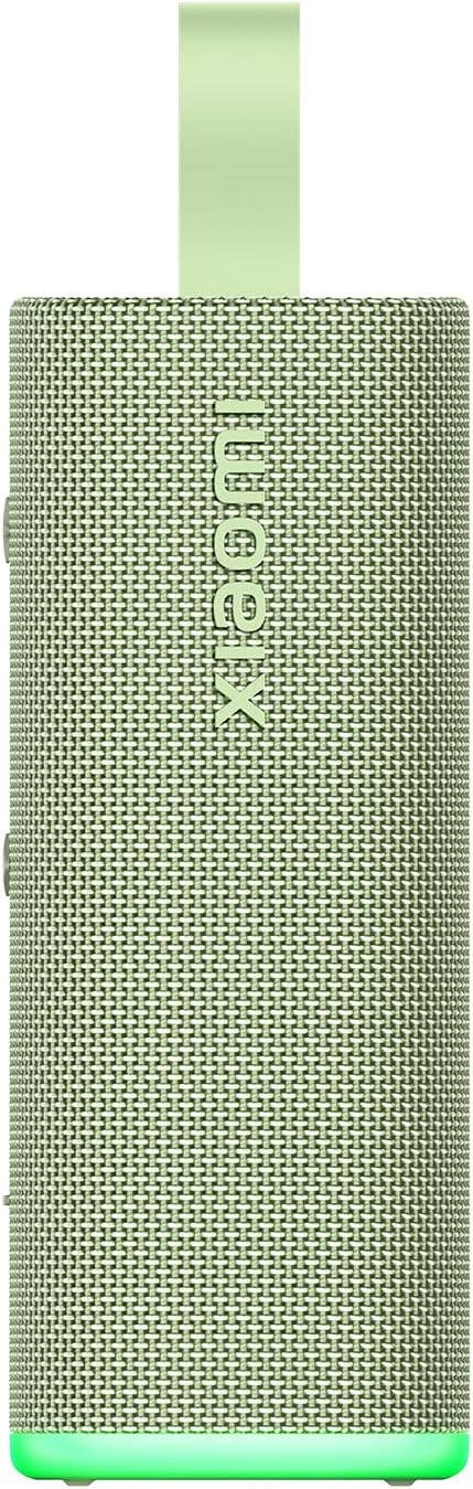 XIAOMI Sound Play Portable Bluetooth Speaker, 18W Powerful Stereo Sound, Auracast Multi-Speaker, RGB Ambient Light, Up to 14 Hours Playtime, IP68 Waterproof TWS Pairing, Outdoor -Green