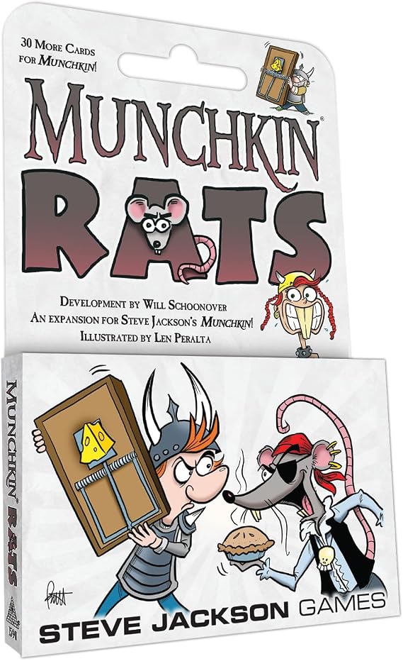 Munchkin Rats Card Game Expansion