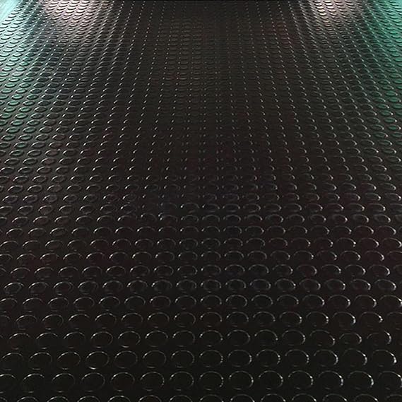 Large Rubber Mats for Floor Waterproof, 2 3 4 5 Foot 6 10 13 16.4 20 Ft Anti-Slip Flooring Rolls Black for Garage Home Gym Kitchen Trucks Shed Workshop, 3mm Thick Floors Runner ( Size : 120X350cm/47.2