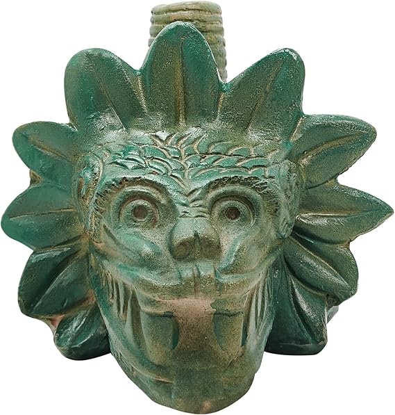 Aztec Death Whistle Loudest 125 Decibels, Authentic Human Screaming Sound for Scares, Easy Blow Mayan War Whistle for Collectors, Pranks & Rituals