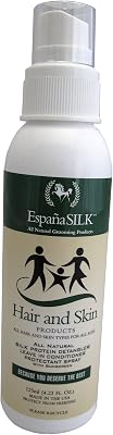 Espana Silk ESP1100P 4.23 oz Protein Detangler Protectant Spray with Sunscreen, 0.125 L