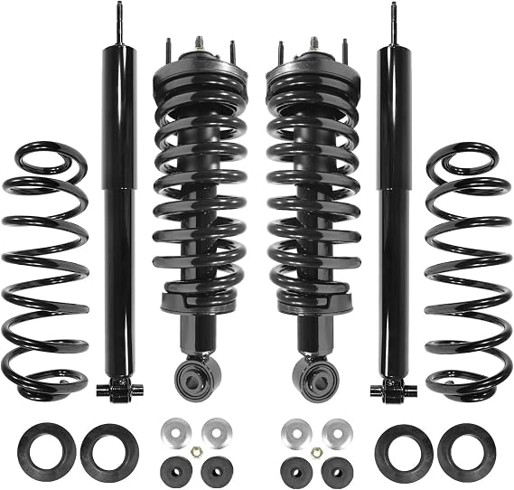 Unity 4-11800-65993C-001 Front and Rear 4 Wheel Complete Strut Assembly with Gas Shock Kit