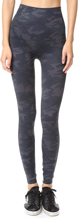 Spanx Look at me Now Seamless Leggings, Black Camo, X-Small