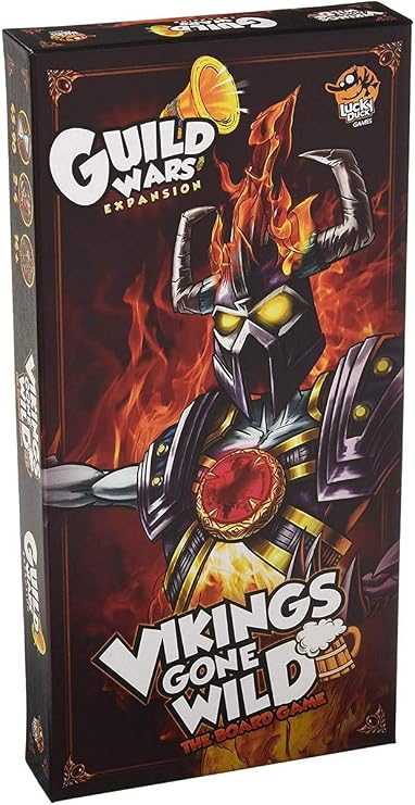 Lucky Duck Games Vikings Gone Wild: Guild Wars Expansion - Unite the Clans for Epic 2v2 Battles! Medieval Strategy Game for Kids and Adults, Ages 10, 2-4 Players, 45-70 Minute Playtime, Made