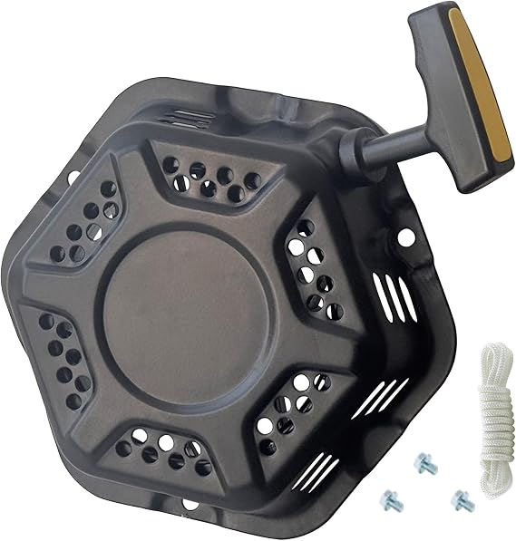 Recoil Starter Assembly Compatible with Champion 196cc 208cc 224cc | Compatible with Champion 196cc 208cc 224cc Generator Recoil Starter 2000W 3500W 3800W Pars# 100156547-001
