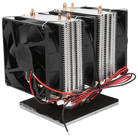 Peltier Cooler, 12V 240W Thermoelectric Refrigeration Cooling System with Cold Plate for DIY Electronics and Semiconductor Projects
