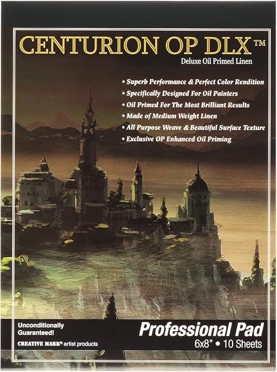 Centurion Deluxe Oil Primed Linen Pad 6"x8"
