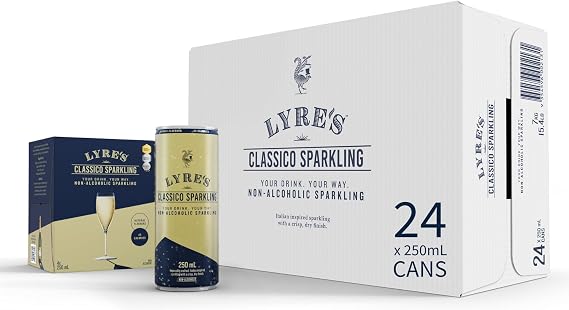 Lyre's Classico - Alkoholfreies Mixgetränk, Trinkfertig, Packung mit 24 Dosen à 250ml