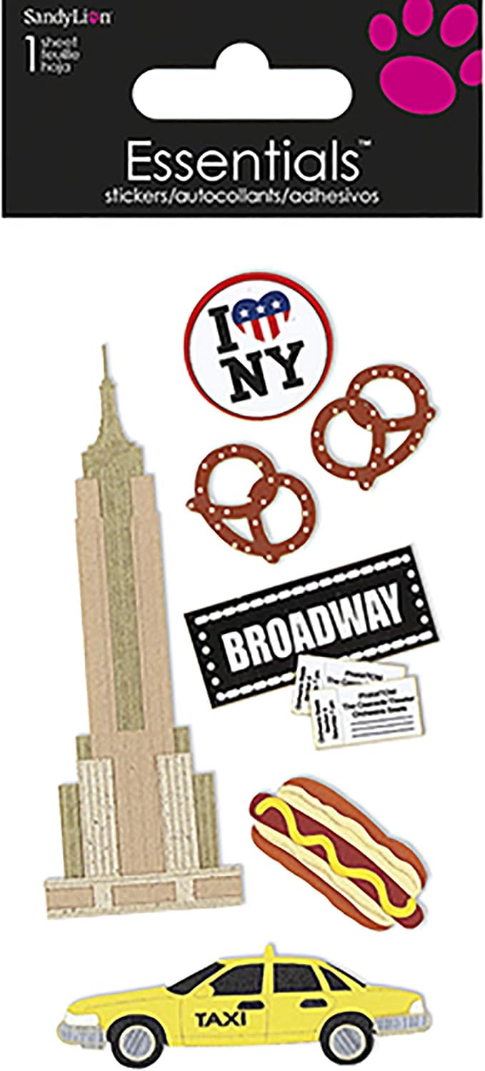 Sandylion New York Essentials Sticker, Large