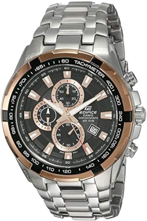 Casio Edifice EF-539D-1A5V Black Men's Overseas Model