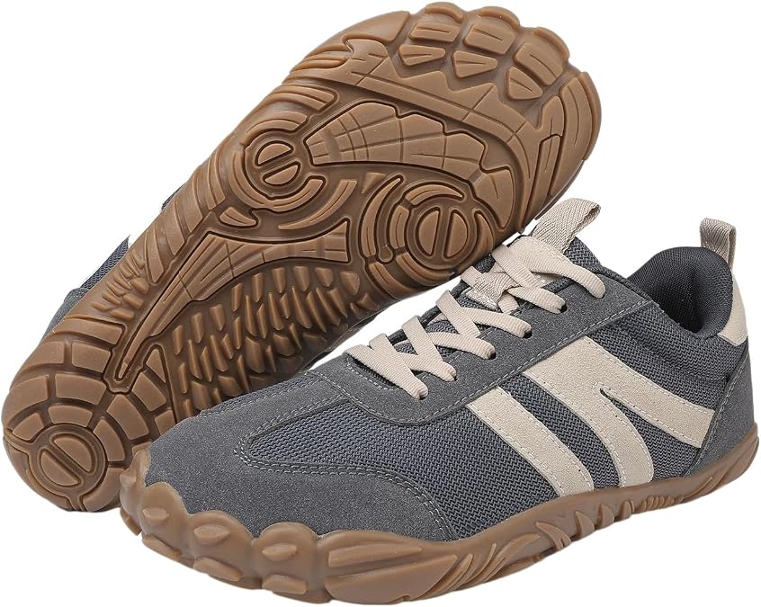 Hike Barefoot Shoes Women Healthy & Non-Slip Slip On Sneakers Minimalist Gym Athletic Trail Running Hiking Walking Shoes Comfortable Wide Toe Box Shoe
