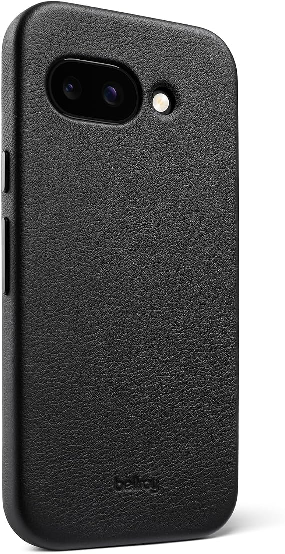Bellroy Leather Case for Pixel 9a (Leather Google Phone Case) - Black