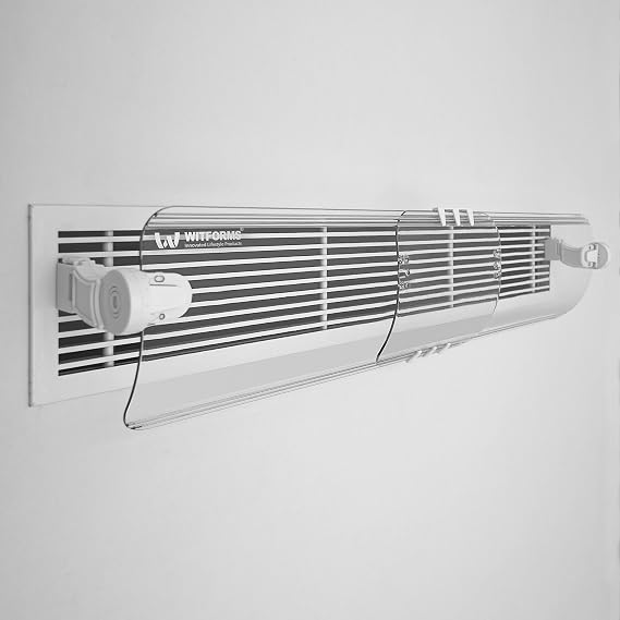 WITFORMS CENTRAL Adjustable AC Air Deflector, Transparent
