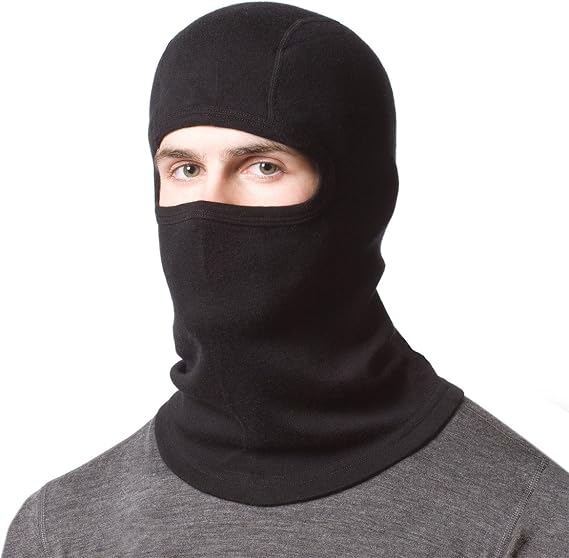 Minus33 Merino Wool - Expedition Balaclava - Cold Weather Ski Face Mask - Heavyweight