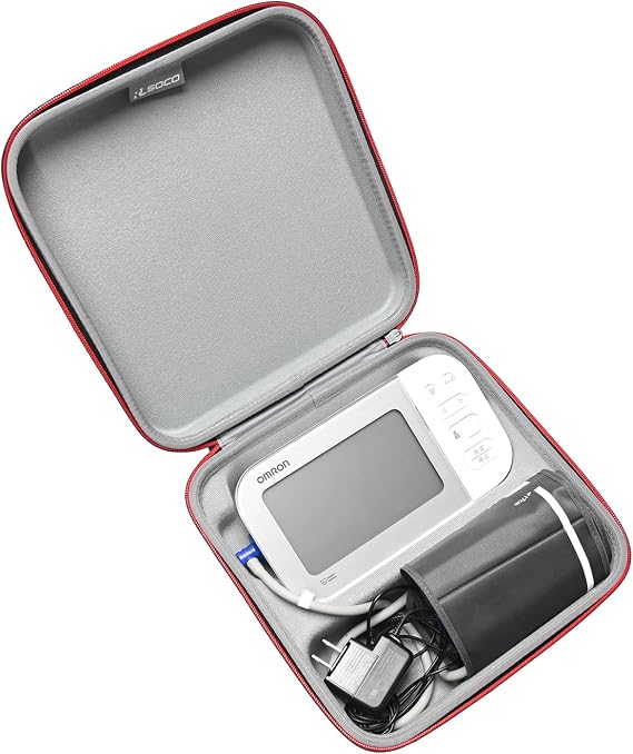 RLSOCO Carrying Case for OMRON Platinum/Gold/7 Series/10 Series/M6 Upper Arm Blood Pressure Monitor - Fits for OMRON BP5450/BP5350/BP7350/BP7450/HEM-7360-E (Case Only)