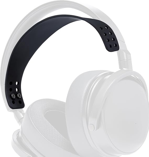 WC HeadbandZ Maxwell - Silicone Headband for Audeze Maxwell 1, 2 &amp; 2 ANC | Made by Wicked Cushions | Enhanced Flexibility, Comfort &amp; Style, Matching Earpad Designs | Black