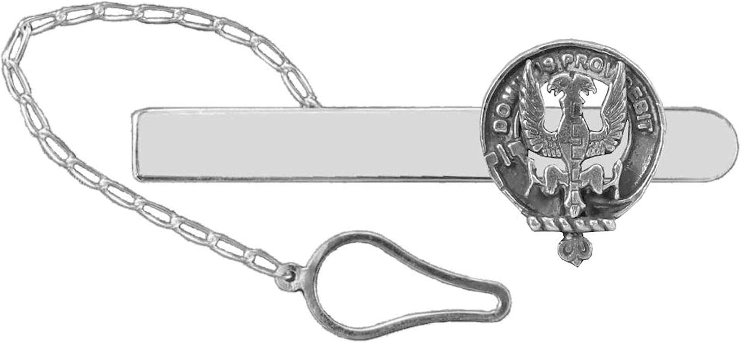 Boyle "Button Loop" Tie Bar ~ Sterling Silver