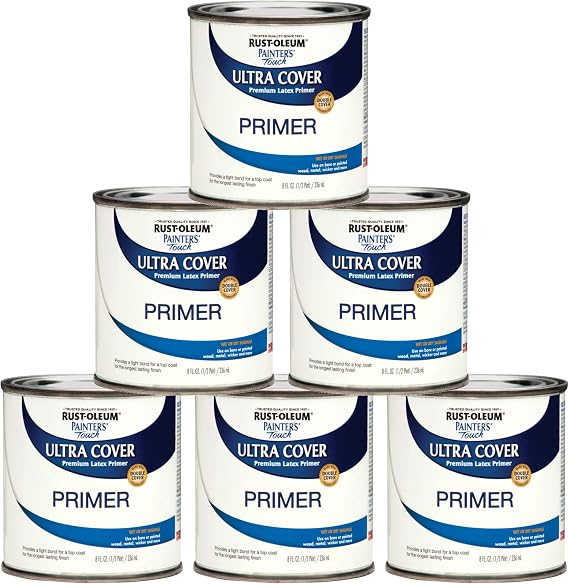 Rust-Oleum+Latex+Primer+Indoor+%2f+Outdoor+Flat+White+8+Oz
