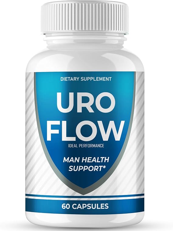 Uroflow for Men Capsules, URO Flow for Prostate Pills, Uroflow Supplement Caps - Maximum Strength, All Natural for Wellness & Comfort, Advanced Formula Overall Health & Wellness Reviews (60 Capsules)