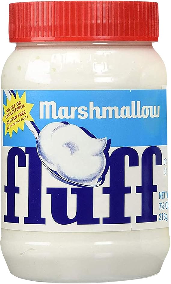 Marshmallow Fluff - Vegetarian Marshmallows - Gluten-Free - Great for Cakes, Smores and as Kids' Treats, 213 g