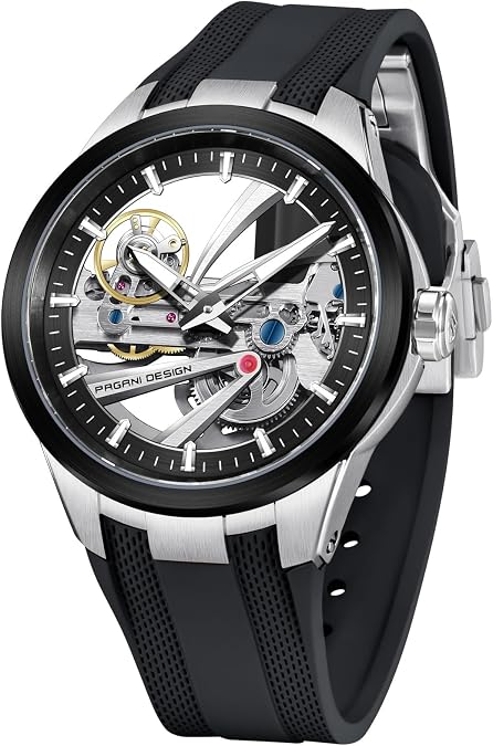 Pagani Design PD-YS030 Men's Automatic Skeleton Watch