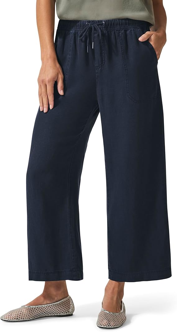 Splendid Womens Angie Crop Wide Leg Pant