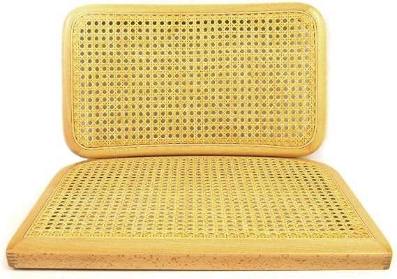 Marcel Breuer Cesca Chair Replacement Cane Seat & Back in Natural (Made in Italy; NO Holes)