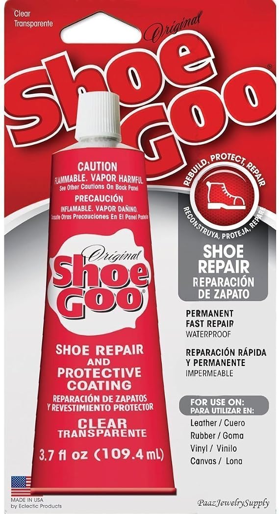 Shoe Goo Shoe Repair Adhesive Glue Clear (Pack of 6)