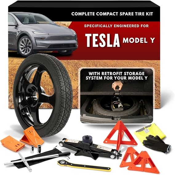 Modern Spare - Fits 2020-2026 Tesla Model Y with Sub-trunk Storage Assembly