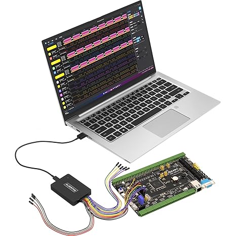 Logic Analyzer DL16 250MHz Max Sample Rate 16Channels Logic Analyzer Tools ARM FPGA Debug Protocol Decoding Software(DP16 Kit III)