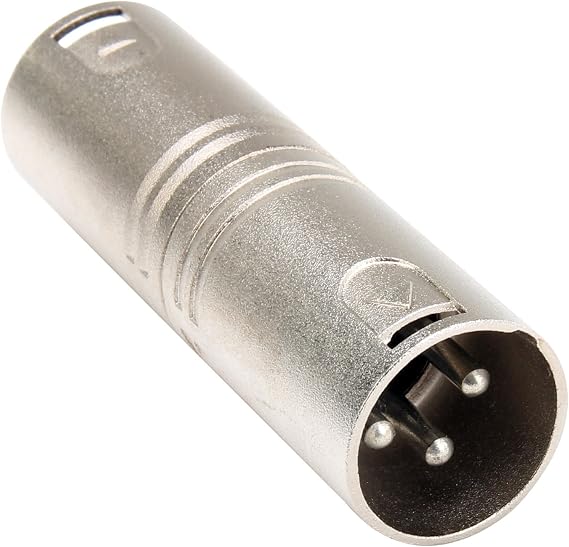Pronomic AD XMXM Adapter XLR Male./XLR Male. (XLR Male Adapter Plug)