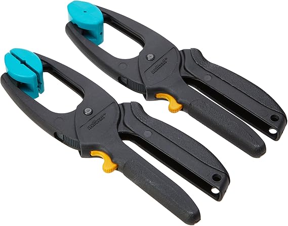 wolfcraft Ratschenzwinge MINI I 3453000 I Für das Arbeiten mit dosierbarer Spannkraft – ideal für Haushalt und Bastelprojekte