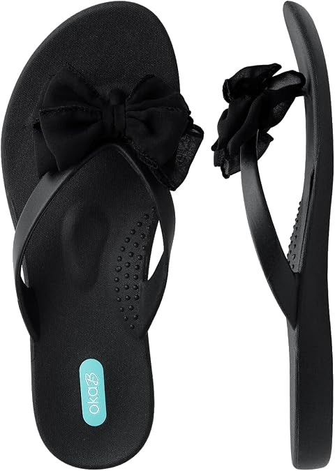 Flip Flops with Mollie Bow by Oka-B
