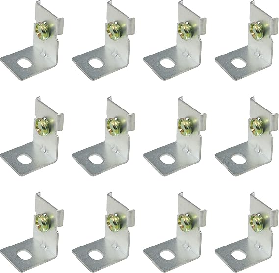 MEETOOT 12pcs MHS012 Power Supply Fixed Bracket Installation Accessories Motor Mount Mounting Bracket