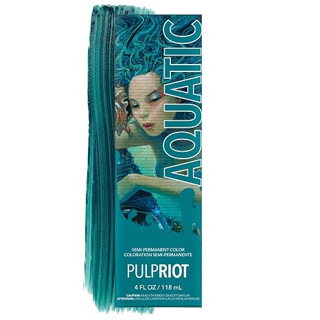 Pulp Riot Semi Permanent Hair Color Long-Lasting Vibrancy, 4 oz