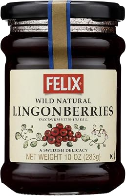 Felix Lingonberry, 10.0 Ounce Pack of 8