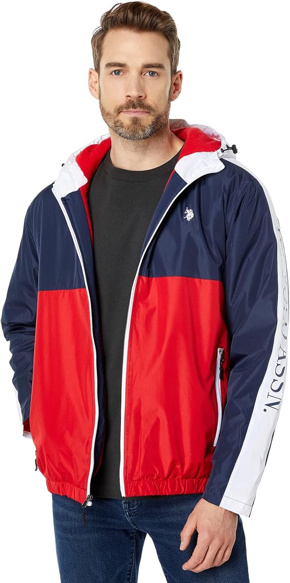 U.S. POLO ASSN. USPA Polar Fleece Jacket Classic Navy 3XL