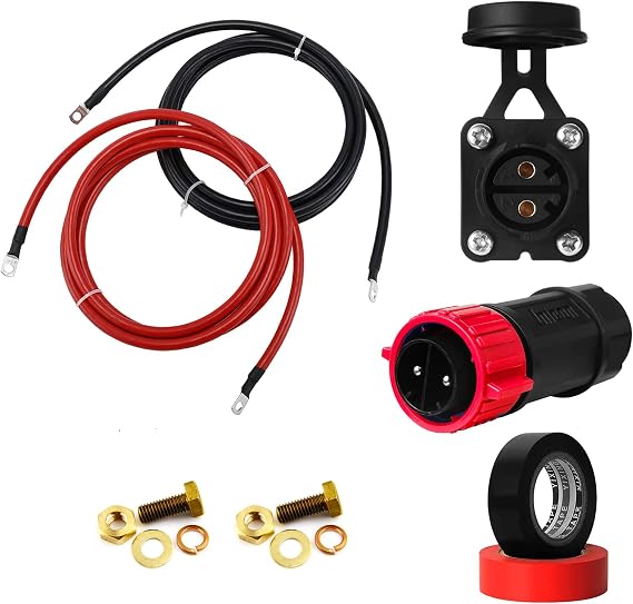 Trolling Motor Battery Cable Extension Plug Kit