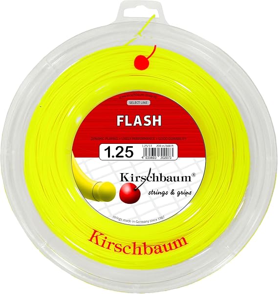 Kirschbaum Reel Flash Yellow 1.25 mm (17G) 660ft