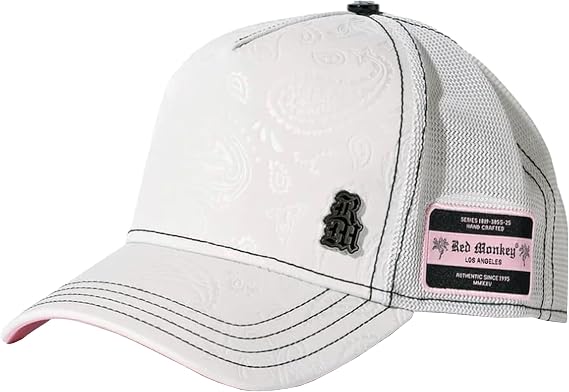 Red Monkey Fiesta Chrome New Unisex Limited Edition Fashion Trucker Cap Hat RM1532