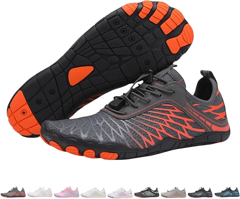 Grounded Barefoot Footwear for Women Men Neuropathy, Hike Barefoot Shoes for Women Men, Winter Barefoot Shoes Wide Toe Non-Slip Boots